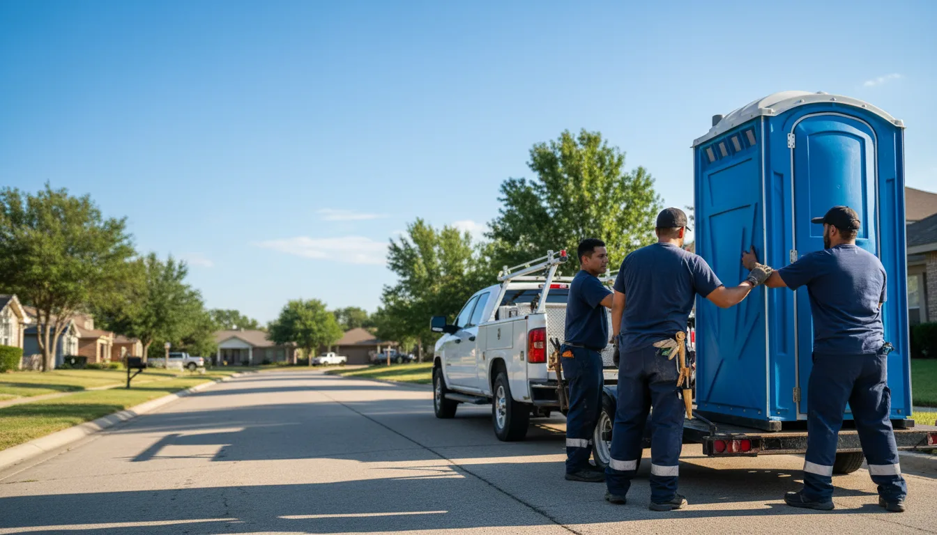 Portable Toilet Rental in Bazine, KS near me